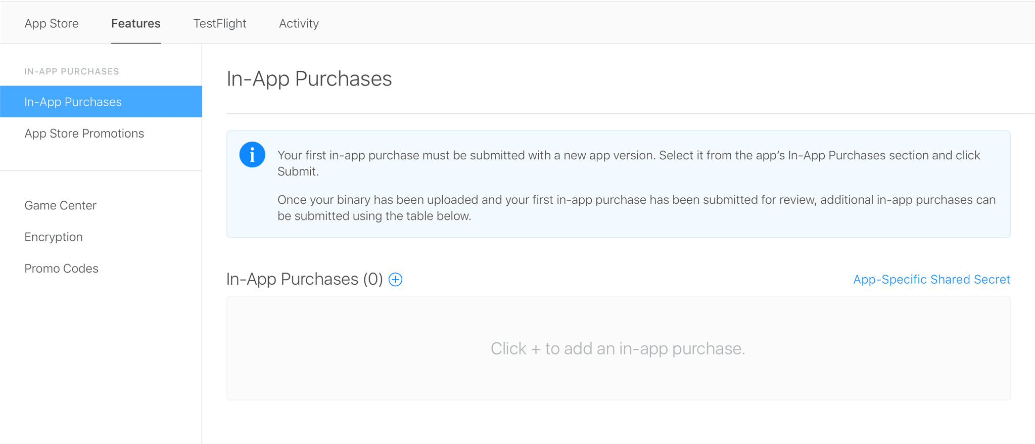 set up in-app purchases