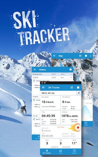 best ski map app