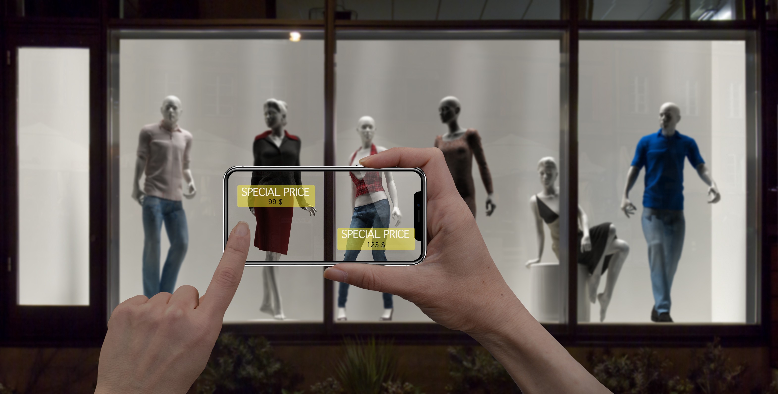 augmented reality mobile app retail