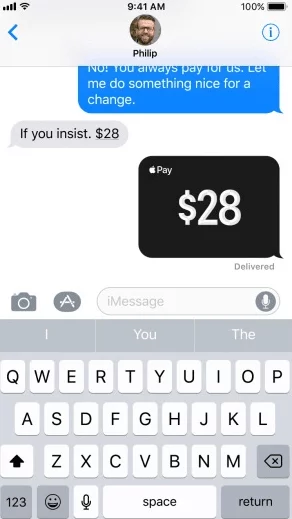 Apple Pay Messages