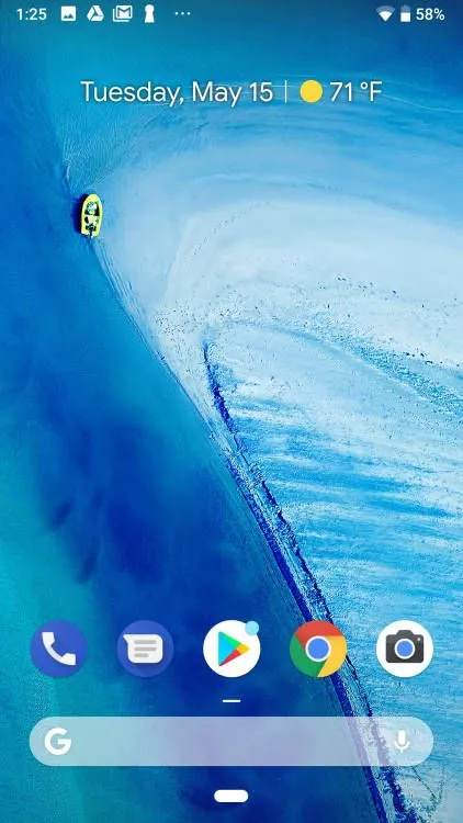 android p interface