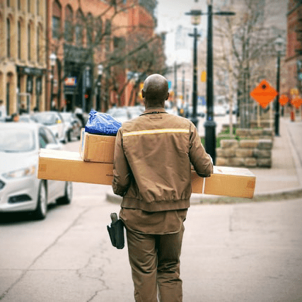 parcels delivery company