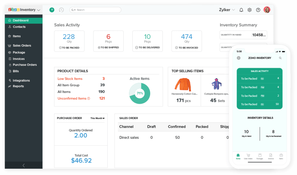 Zoho Inventory