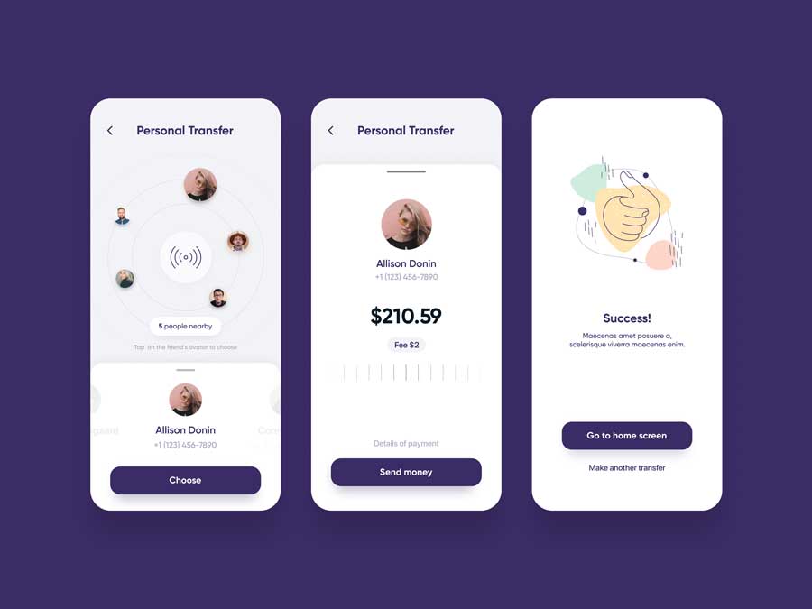 banking app example