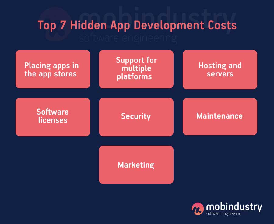 hidden costs in software development