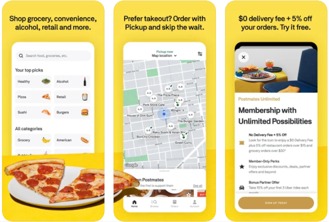 Postmates’ Features Set 