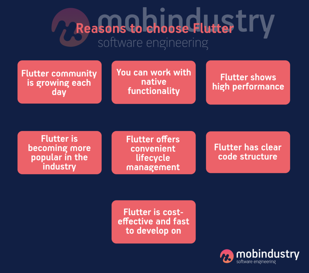 Reasons to choose Flutter