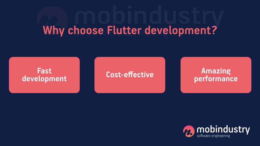 Why choose Flutter development