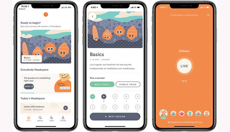 Headspace app business model