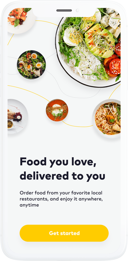 restaurant app design