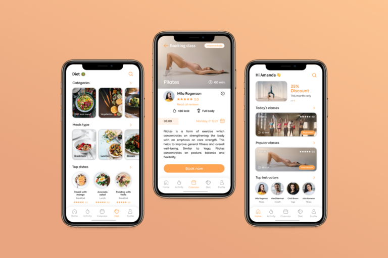 Fitness app for an Indonesian brand