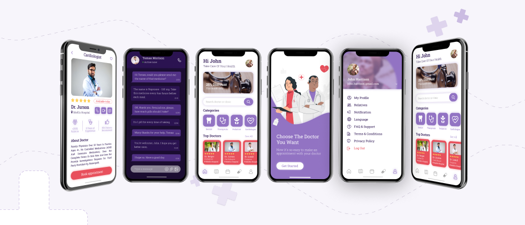 telemdicine app design case study