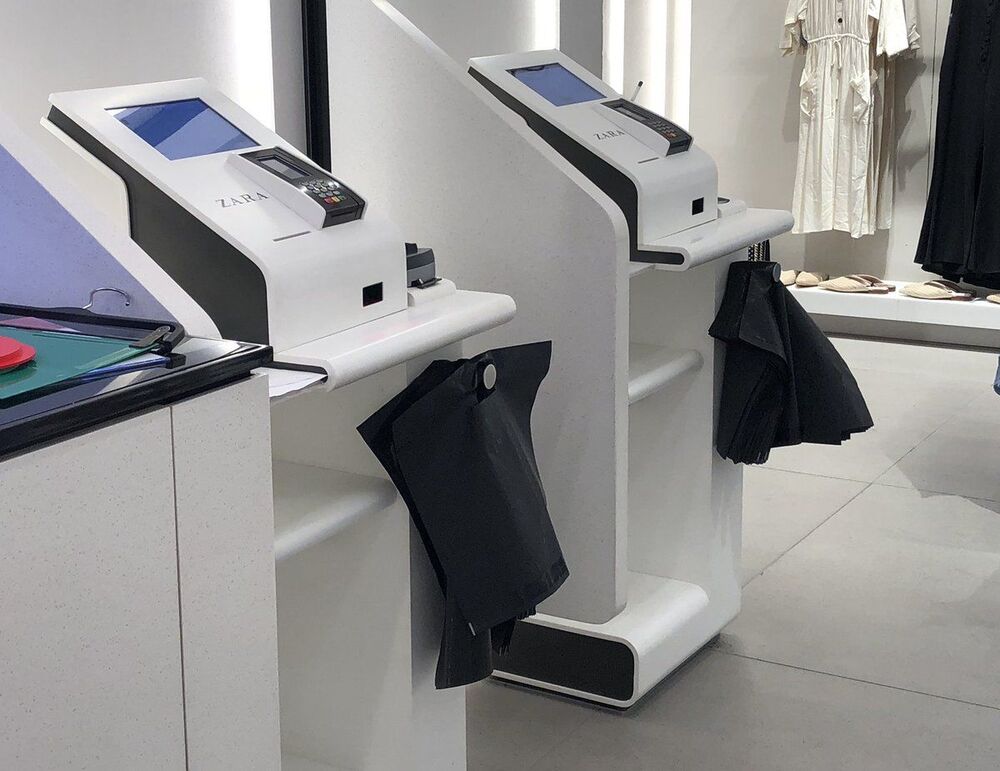 self-service checkouts example