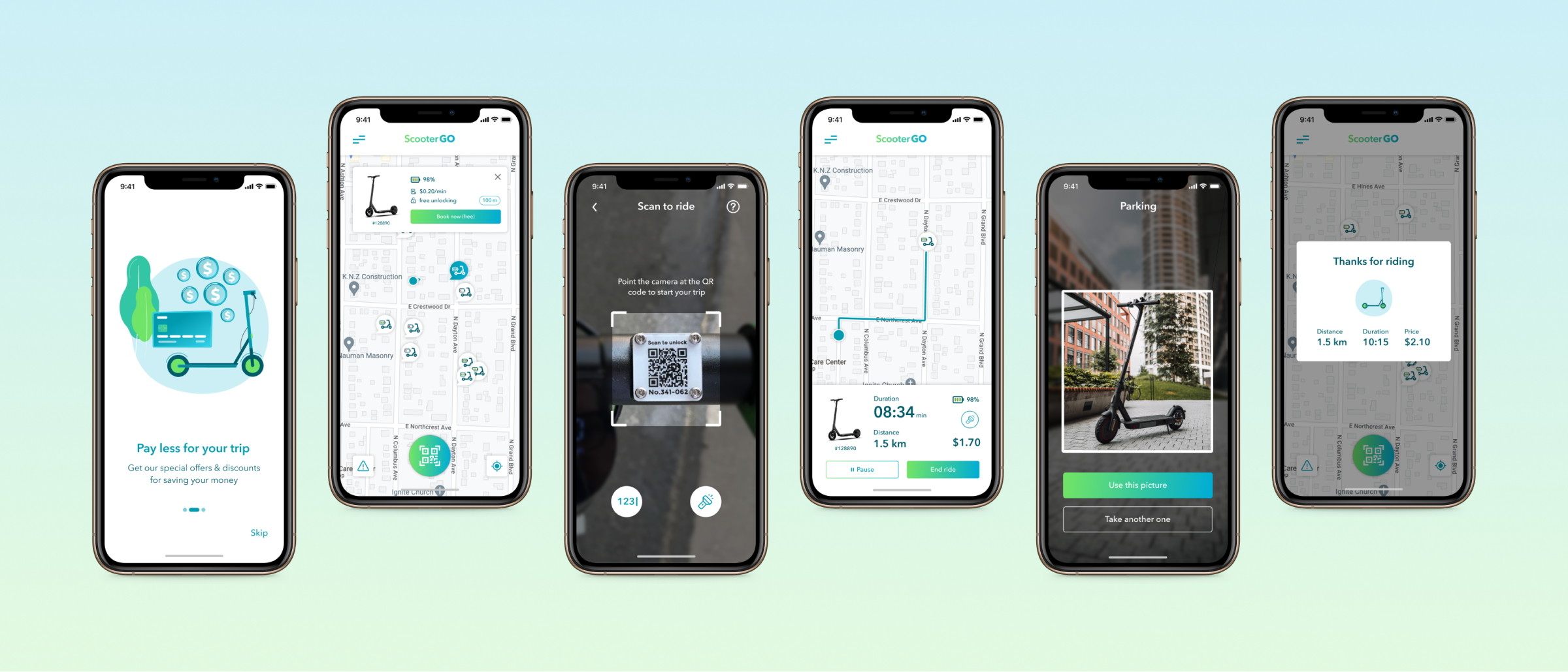 scooter sharing app white label