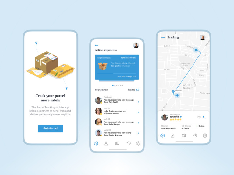 logistics app development case study