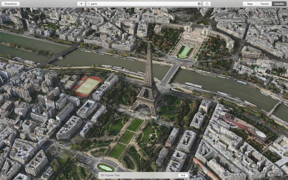 flyover feature apple map