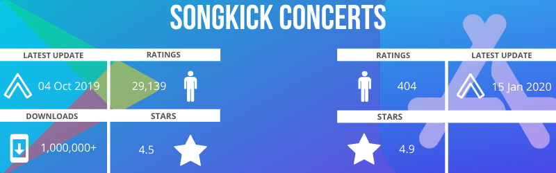 download songkick tickets