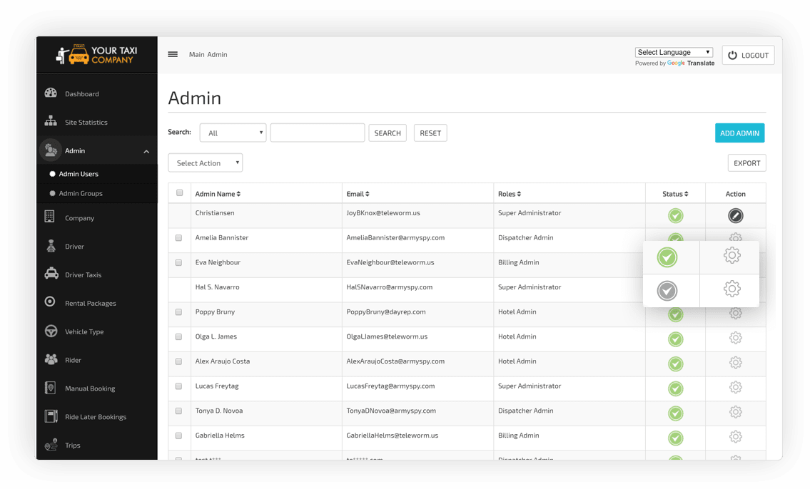 Https user admin. Статус UI. CRM для управляющей компании админ панель. Admin Panel users. User Management admin Panel.