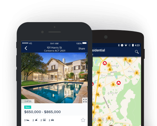 how to create a real estate mobile app