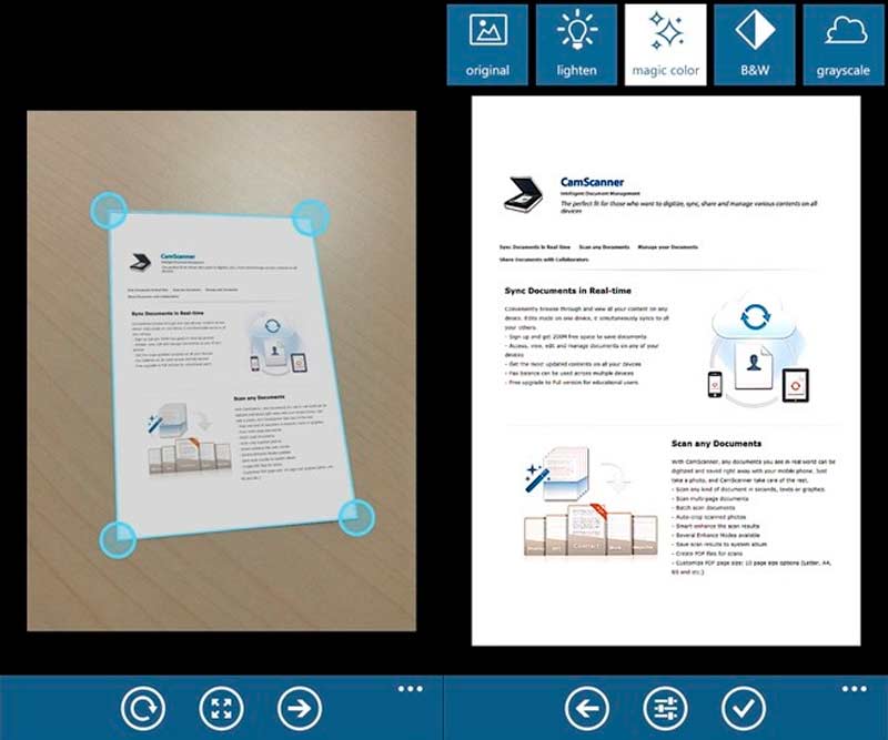 document scanner development