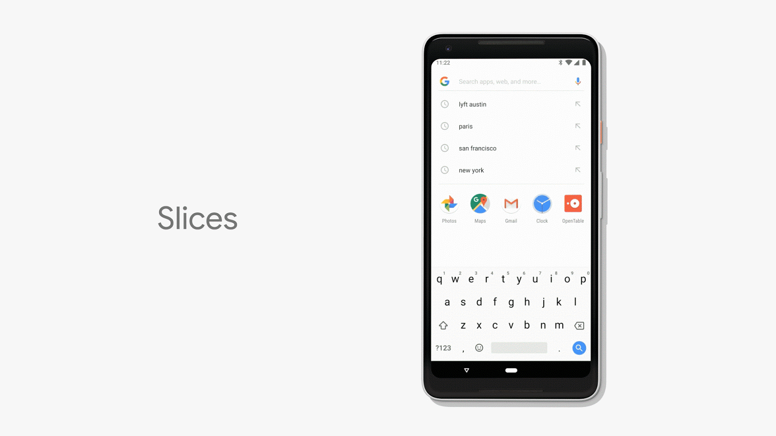 Slices Android P