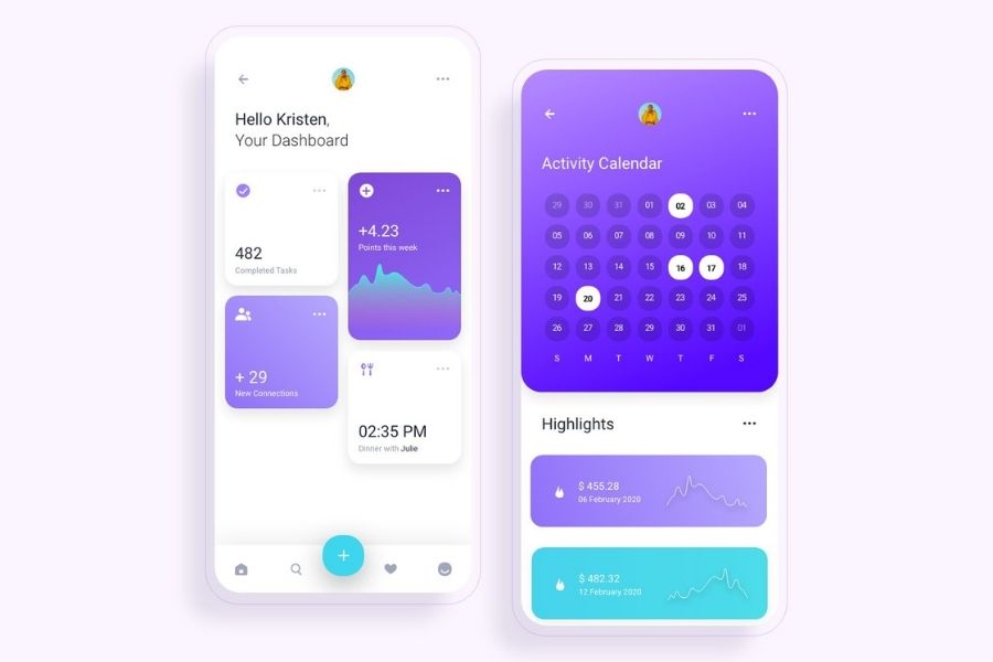 best mobile app ui design