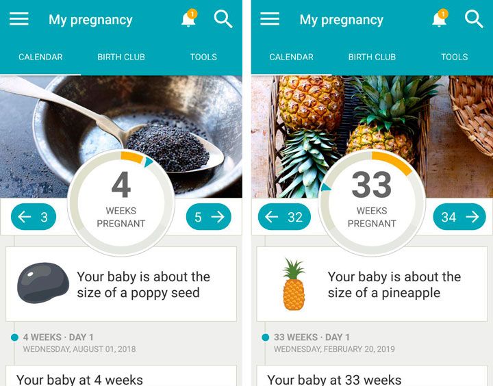 baby app pregnancy mobile development kids