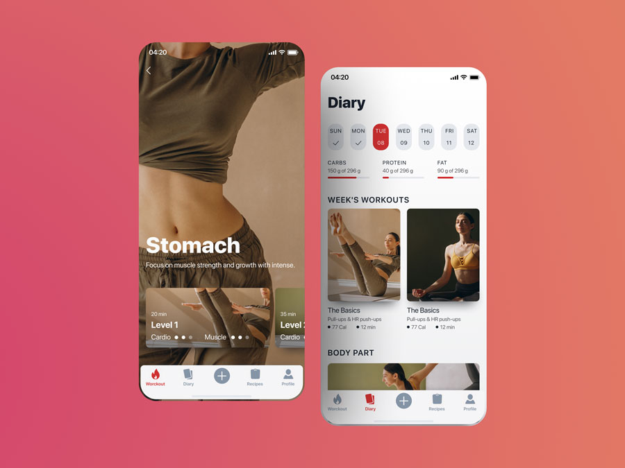 best fitness app features